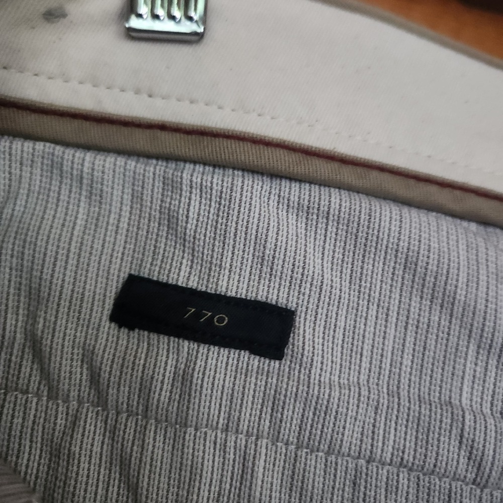 J Crew Chino Pants Broken In 770 Straight Embroidered Lighthouses Preppy Size 32 - Picture 8 of 11
